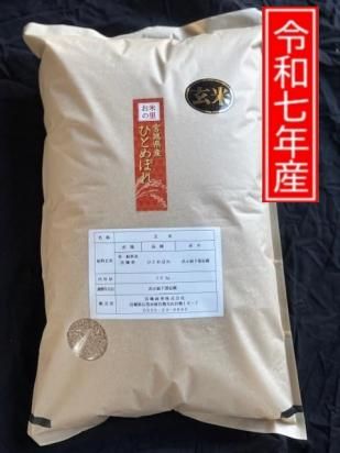 令和7年度産 ひとめぼれ 玄米10kg 宮城県北産