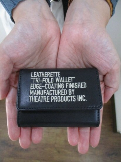  ץ / THEATER PRODUCTS CE220303 LEATHERETTE TRI-FOLD WALLET ֥å