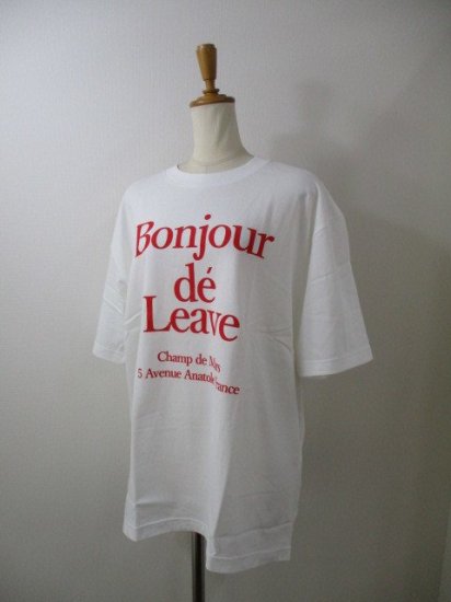  Account Bonjour T WHITE RED