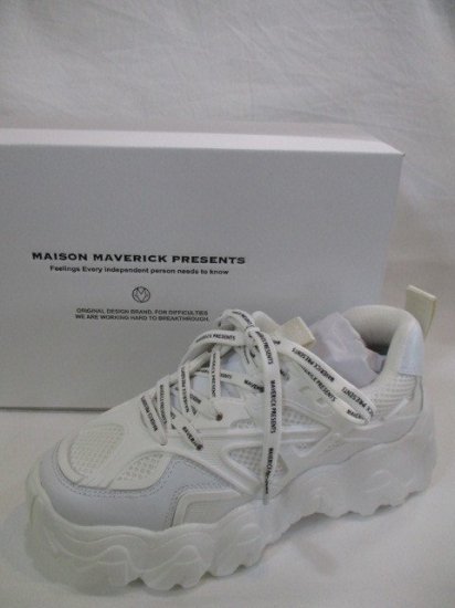 MAISON MAVERICK PRESENTS MS2447 Bumpy Sole Dad Sneaker | WHITE - dimanche  ディマンシュ