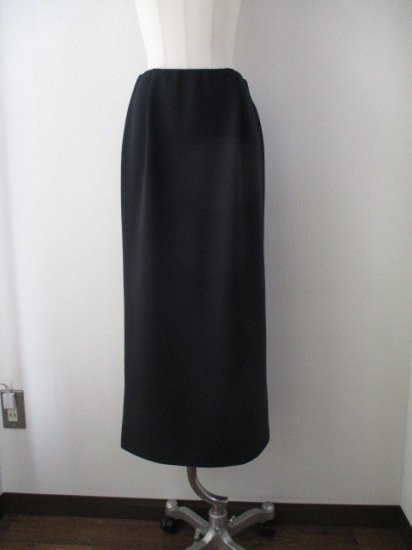 ե cafunedouble knit long skirtBLACK