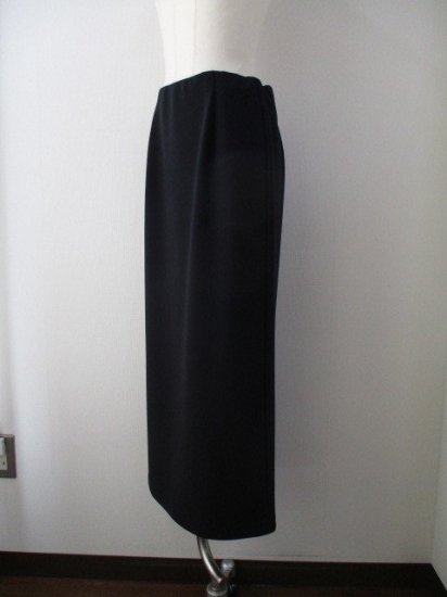 ե cafunedouble knit long skirtBLACK