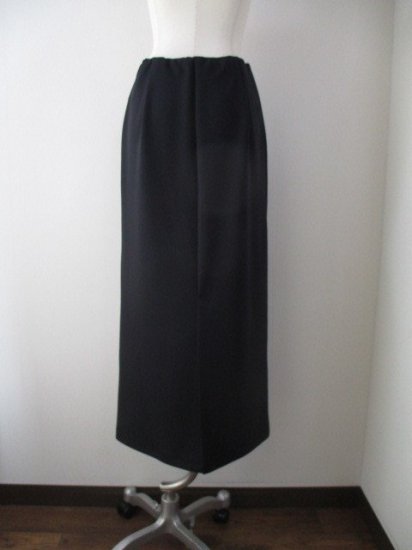 ե cafunedouble knit long skirtBLACK