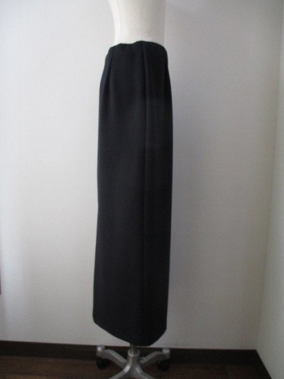 ե cafunedouble knit long skirtBLACK