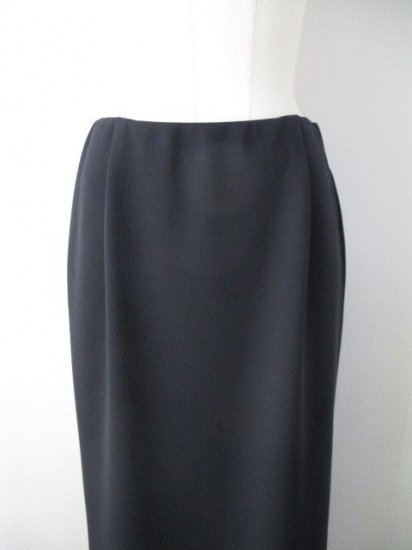 ե cafunedouble knit long skirtBLACK