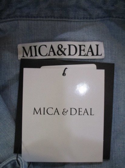 ޥ&ǥ MICA&DEAL military shirt 0124301185  ե꡼饤ȥ֥롼