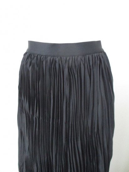 ֥ƥåǥʥ꡼boutique ordinarypleated panel maxi skirtBLACK