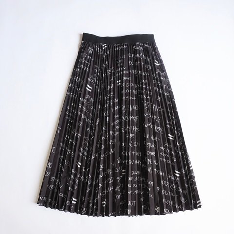 THOMAS MAGPIEȡޥޥѥoriginal print pleats skirtBLACK38