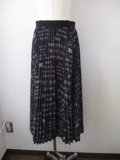 THOMAS MAGPIEȡޥޥѥoriginal print pleats skirtBLACK38