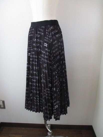 THOMAS MAGPIEȡޥޥѥoriginal print pleats skirtBLACK38