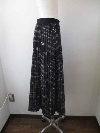 THOMAS MAGPIEȡޥޥѥoriginal print pleats skirtBLACK38