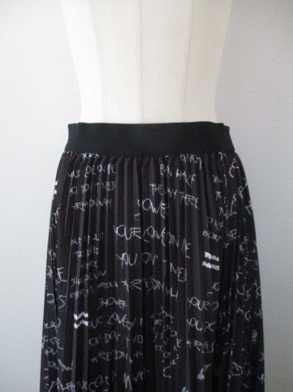 THOMAS MAGPIEȡޥޥѥoriginal print pleats skirtBLACK38