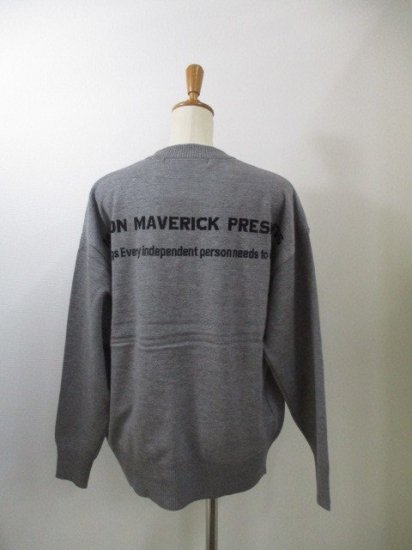 ᥾ޥåץ쥼 MAISON MAVERICK PRESENTSnewץ륪С˥åȡGRAY