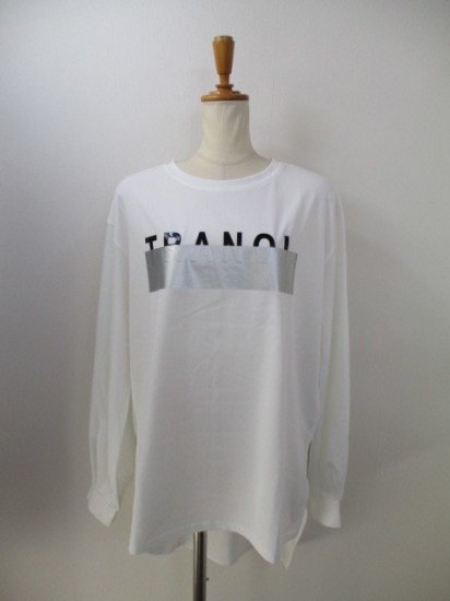 ȥΥ TRANOI.TRANOI long sleeve tshirtWHITESILVER