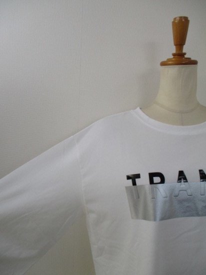 ȥΥ TRANOI.TRANOI long sleeve tshirtWHITESILVER