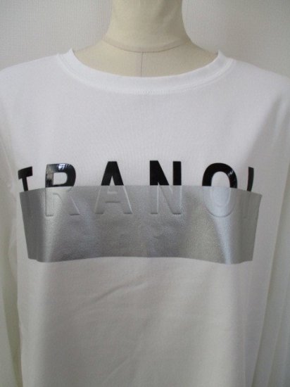 ȥΥ TRANOI.TRANOI long sleeve tshirtWHITESILVER