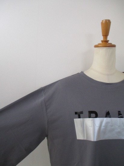 ȥΥ TRANOI.TRANOI long sleeve tshirtCHARCOALSILVER