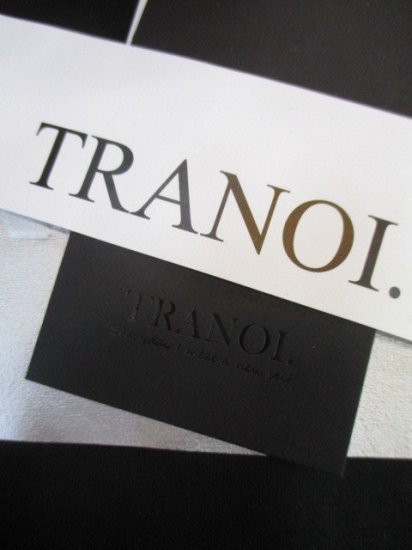 ȥΥ TRANOI.TRANOI long sleeve tshirtBLACKSILVER