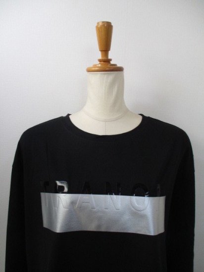 ȥΥ TRANOI.TRANOI long sleeve tshirtBLACKSILVER