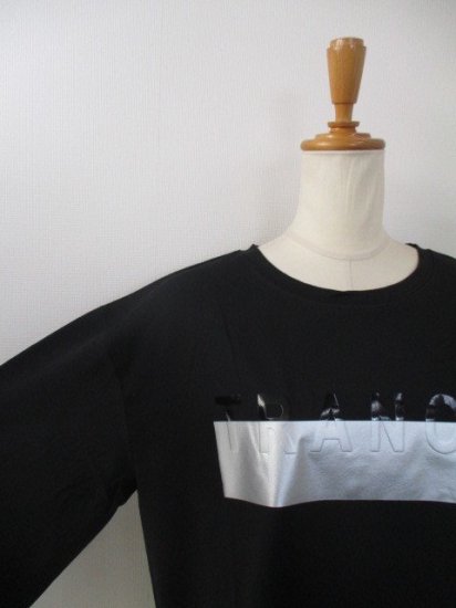 ȥΥ TRANOI.TRANOI long sleeve tshirtBLACKSILVER