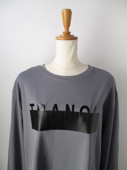 ȥΥ TRANOI.TRANOI long sleeve tshirtCHARCOALBLACK