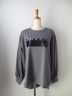 ȥΥ TRANOI.TRANOI long sleeve tshirtCHARCOALBLACK