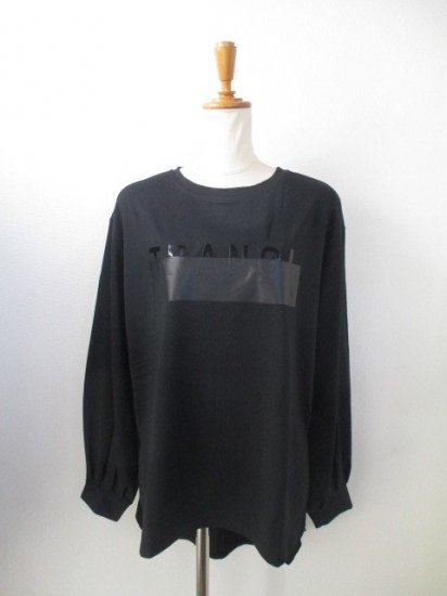 ȥΥ TRANOI.TRANOI long sleeve tshirtBLACKBLACK