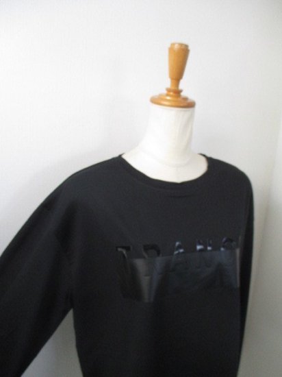 ȥΥ TRANOI.TRANOI long sleeve tshirtBLACKBLACK