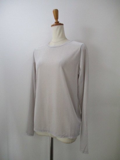 ޥ&ǥ MICA&DEALsheer velour TeeBEIGE