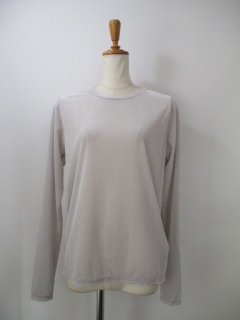 ޥ&ǥ MICA&DEALsheer velour TeeBEIGE