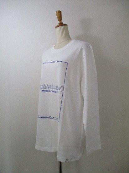 ֥ƥåǥʥ꡼ Boutique OrdinaryTypography Long Sleeve TWHITE