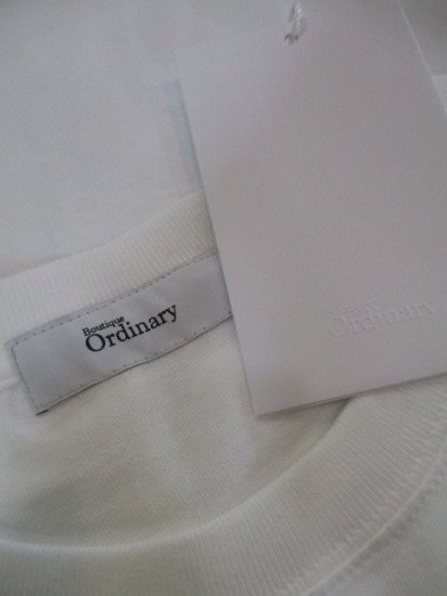 ֥ƥåǥʥ꡼ Boutique OrdinaryTypography Long Sleeve TWHITE