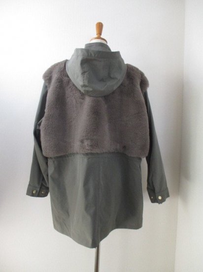 ޥ&ǥ MICA&DEALhooded boa docking coatե꡼