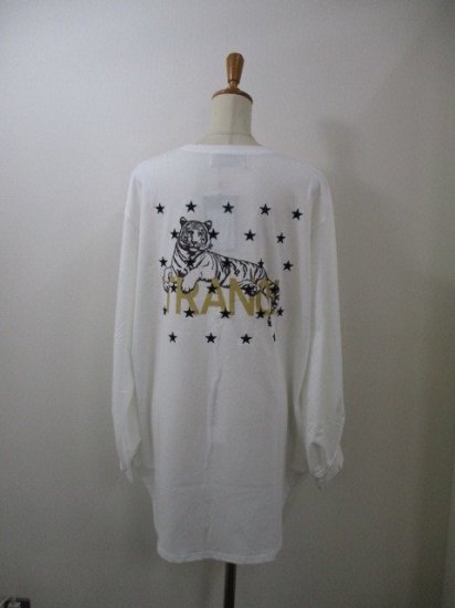 ȥΥTRANOI.TIGER TRANOI. L/S TEEWHITE