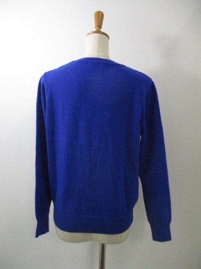 ȥΥTRANOI.TORA knit pull overBLUE