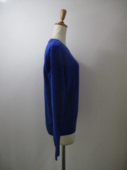 ȥΥTRANOI.TORA knit pull overBLUE