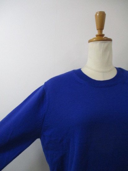 ȥΥTRANOI.TORA knit pull overBLUE