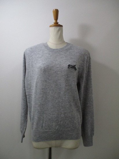 ȥΥTRANOI.TORA knit pull overGRAY