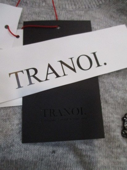 ȥΥTRANOI.TORA knit pull overGRAY