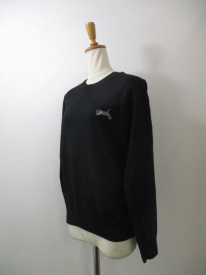 ȥΥTRANOI.TORA knit pull overBLACK