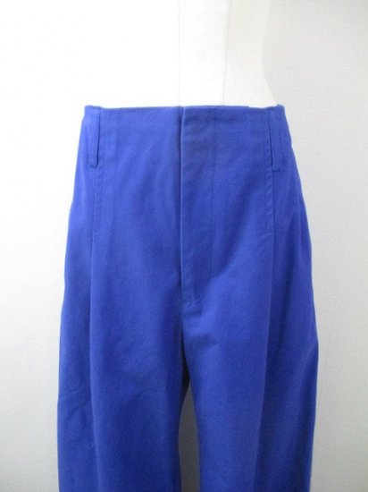 ȡޥޥѥ THOMAS MAGPIEback logo sideline chino pantsBLUE36