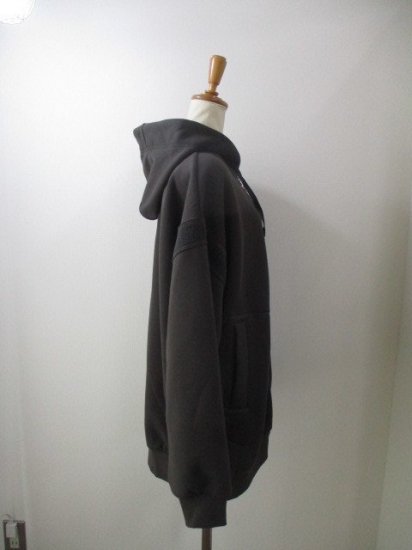 ʥ꡼ ANNAKERRYBOA LINING HOODIECHARCOAL GRAY