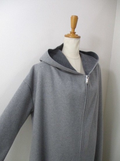 ֥ƥåǥʥ꡼ Boutique OrdinaryReversible Wool-like Hooded CoatGRAY