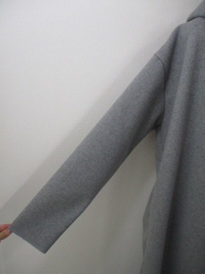 ֥ƥåǥʥ꡼ Boutique OrdinaryReversible Wool-like Hooded CoatGRAY