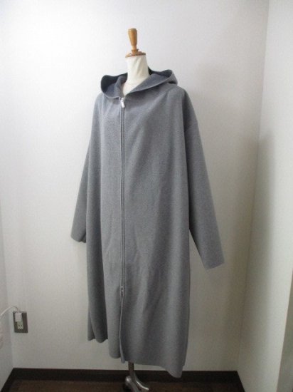 ֥ƥåǥʥ꡼ Boutique OrdinaryReversible Wool-like Hooded CoatGRAY