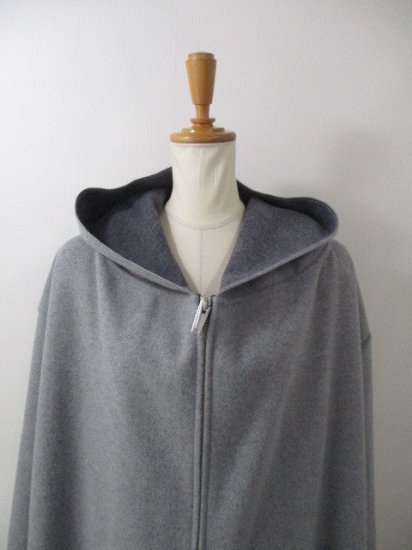 ֥ƥåǥʥ꡼ Boutique OrdinaryReversible Wool-like Hooded CoatGRAY