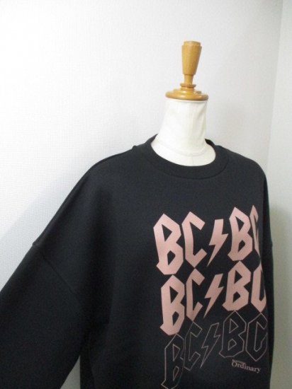 ֥ƥåǥʥ꡼Boutique OrdinaryBCBG Sweatshirt POBLACK