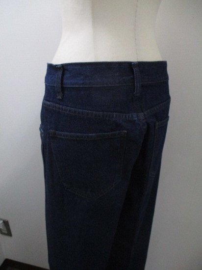 ǥ˥ ѥ ץ꡼ ǥ ȥ졼  ܥ塼  եå ̵YENNSIDE PLEATED DENIM PANTS INDIGO34