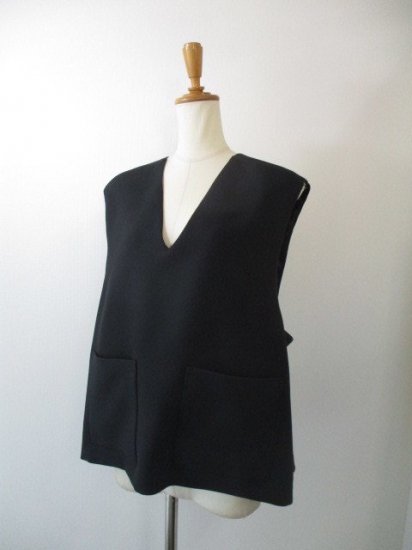 ʥ꡼ Anna Kerry V-NECK VEST BLACK ̵ Vͥå٥ Хåǥ󤪤 ´ȼ ؼб ١/֥å NO:27244702