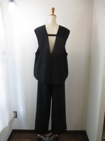 ʥ꡼ Anna Kerry V-NECK VEST BLACK ̵ Vͥå٥ Хåǥ󤪤 ´ȼ ؼб ١/֥å NO:27244702